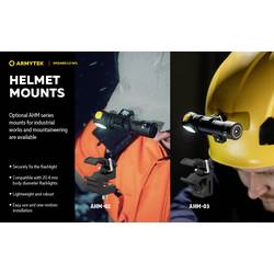 ArmyTek Wizard C2 WG Warm LED čelovka, napájeno akumulátorem, 1100 lm, 13 h, F09201W