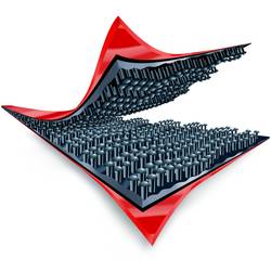 3M SJ3540/25 pásek se suchým zipem, (d x š) 45.7 m x 25.4 mm, černá, 45.7 m