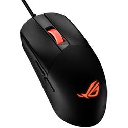 Asus ROG STRIX IMPACT III optická herní myš, přenos USB, 6 tlačítko, 12000 dpi, černá
