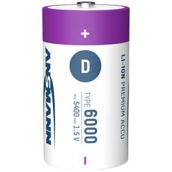 Ansmann LR20 USB-C akumulátor velké mono D Li-Ion 6000 mAh 1.5 V 2 ks