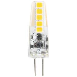 Heitronic 16211 LED Energetická třída (EEK2021) F (A - G) G4 2 W = 20 W teplá bílá (Ø x v) 10 mm x 37 mm nestmívatelné 1 ks