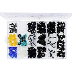 KS Tools 420.0790 Sada upevňovacích klipů pro T-Tesla, 150 ks