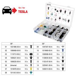 KS Tools 420.0790 Sada upevňovacích klipů pro T-Tesla, 150 ks