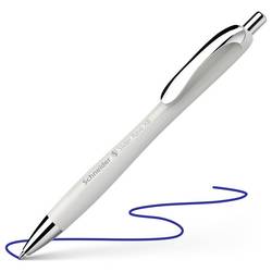 Schneider Schreibgeräte Slider Rave silver grey, Mine Slider 755 XB blau 132512 kuličkové pero Barva písma: modrá 1 ks