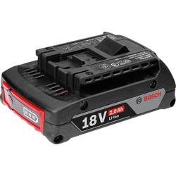 Bosch Professional 1600Z00036 GBA 18 V náhradní akumulátor pro elektrické nářadí 18 V 2 Ah Li-Ion