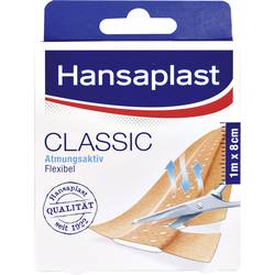 Hansaplast 1556519 Hansaplast 1556519 Standardní Náplast Hansaplast CLASSIC (d x š) 1 m x 8 cm (d x š) 1 m x 8 cm