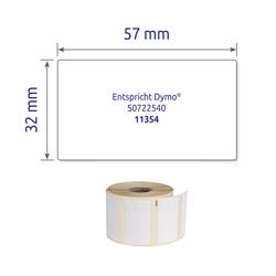 Avery-Zweckform etikety v roli kompatibilní náhradní DYMO 11354, S0722540 57 x 32 mm papír bílá 1000 ks přemístitelné univerzální etikety AS0722540