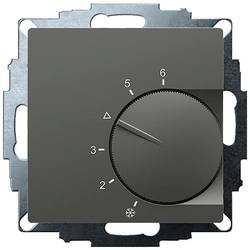 Eberle UTE 1002-Anthrazit-55 pokojový termostat pod omítku 5 do 30 °C
