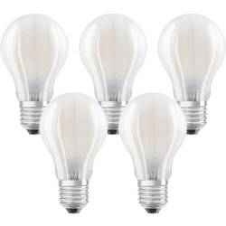 OSRAM HOMELIGHTING 4058075090620 LED Energetická třída (EEK2021) E (A - G) E27 klasická žárovka 7 W = 60 W teplá bílá (Ø x d) 60 mm x 108 mm vlákno 5 ks