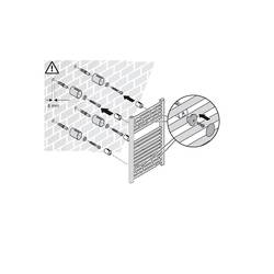 Bosch Home Comfort Heat radiator 4500 1703x600 žebříkový radiátor do koupelny 1000 W bílá