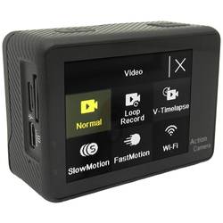 GoXtreme GoXtreme Vision Duo 4K Sportovní outdoorová kamera 4K, duální displej, chráněné proti stříkající vodě, odolné proti prachu, odolné proti vodě, Wi-Fi,