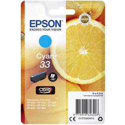 Epson Ink 33 originál azurová C 13 T 33424012