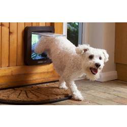 SureFlap Mikrochip Pet door Klapka do dveří pro domácí mazlíčky hnědá 1 ks