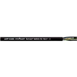 LAPP ÖLFLEX® SERVO FD 796 P 25327/1000 servo kabel 4 G 1.5 mm² + 4 x 0.75 mm², 1000 m, černá