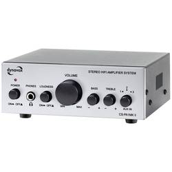 Dynavox stereo zesilovač x stříbrná