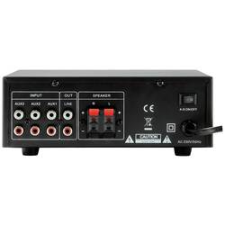 Dynavox stereo zesilovač x stříbrná