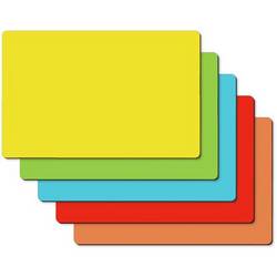 Sigel samolepící poznámka MU103 15 cm x 10 cm modrá, žlutá, zelená, oranžová, červená 25 ks