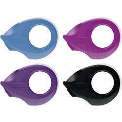 tesa ruční odvíječ lepicí pásky 58230-00 černá, fialová, růžová, modrá Šířka role (max.): 19 mm Délka role (max.) 10 m