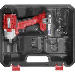 Kunzer 7ASS02 aku rázový utahovák, 450 Nm, 18 V, 2.0 Ah, Li-Ion, akumulátor, vč. nabíječky, kufřík