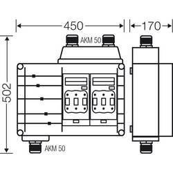 Hensel 20001442 20001442 rozvodná skříň Obsah 1 ks