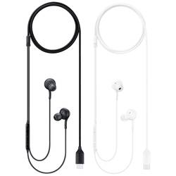 Samsung EO-IC100BWEGEU špuntová sluchátka kabelová stereo bílá High-Resolution Audio regulace hlasitosti, Vypnutí zvuku mikrofonu mobil