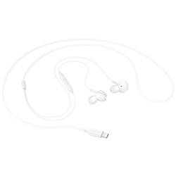 Samsung EO-IC100BWEGEU špuntová sluchátka kabelová stereo bílá High-Resolution Audio regulace hlasitosti, Vypnutí zvuku mikrofonu mobil