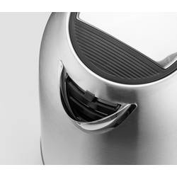 Trisa W5575 rychlovarná konvice, bezšňůrová, ochrana proti přehřátí, nerezová ocel, černá, 6455.7512