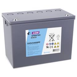 Exide S12V3400PP olověný akumulátor olověný se skelným rounem 92.8 Ah 12 V 1 ks