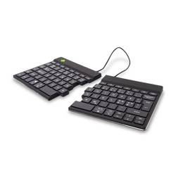 R-GO Tools Split Break Bluetooth® klávesnice norská, QWERTY černá ergonomická