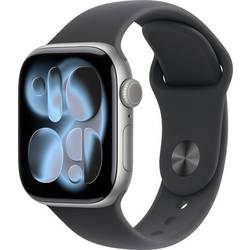 Apple Watch Series 11 GPS + Cellular 42 mm hliníkový plášť sportovní náramek černá M/L