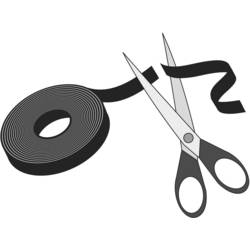 lepicí páska Label the Cable PRO 1240 žlutá