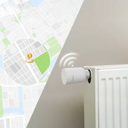 IMOU TRV1 Smart Radiator Thermostat bezdrátová termostatická hlavice ventil topného tělesa, IOT-TRV1-EU, Digitální termostat, 1 ks