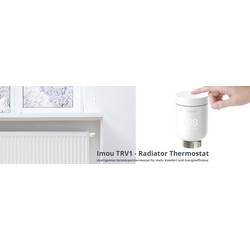 IMOU TRV1 Smart Radiator Thermostat bezdrátová termostatická hlavice ventil topného tělesa, IOT-TRV1-EU, Digitální termostat, 1 ks