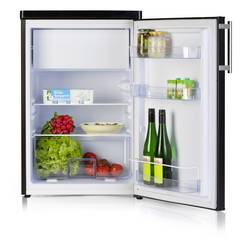 DOMO DO91124 chladnička Energetická třída (EEK2021): D (A - G) 108 l stojící spotřebič černá (matná)