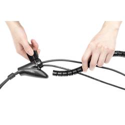 Digitus spirálová hadice plast, PET černá flexibilní (d x š x v) 5000 x 30 x 30 mm 1 ks DA-90508