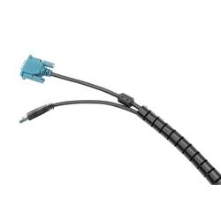 Digitus spirálová hadice plast, PET černá flexibilní (d x š x v) 5000 x 30 x 30 mm 1 ks DA-90508