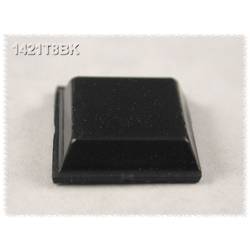 Hammond Electronics 1421T8BK samolepicí, kulatá černá (Ø x v) 12.1 mm x 3.1 mm 24 ks