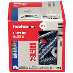 Fischer 572925 DuoHM 6x55 S PH TX hmoždinka do dutin 55 mm 25 ks