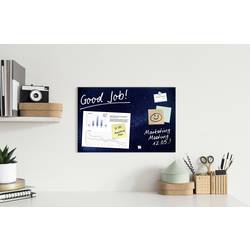 Sigel magnetický skleněný stůl Artverum Galaxy (š x v) 60 cm x 40 cm modrá GL283