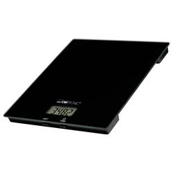 Clatronic KW 3820 Glas schwarz kuchyňská váha digitální digitální Max. váživost=5000 g černá 210 x 180 x 20