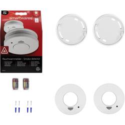 Smartwares detektor kouře sada 2 ks na baterii (Ø x v) 100 mm x 35 mm