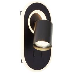 Brilliant Kimon G99556/06 nástěnný LED reflektor GU10 LED černá