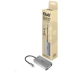 club3D CAC-1510-A USB-C® / DVI adaptér [1x USB-C® - 1x DVI] stříbrná 24.5 cm