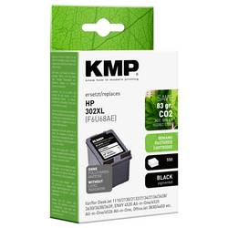 KMP Ink H168BX kompatibilní náhradní HP 302XL, F6U68AE černá 1745,4001
