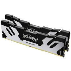 Kingston FURY Renegade Silver Sada RAM pro PC DDR5 96 GB 2 x 48 GB Na čipu integrovaná ECC kontrola 6400 MHz 288pin DIMM CL32 KF564C32RSK2-96