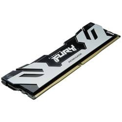 Kingston FURY Renegade Silver Sada RAM pro PC DDR5 96 GB 2 x 48 GB Na čipu integrovaná ECC kontrola 6400 MHz 288pin DIMM CL32 KF564C32RSK2-96