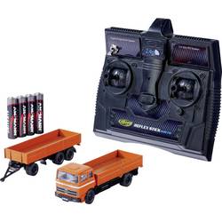 Carson Modellsport 500504159 MB 1620 Plane mit Anhänger 1:87 RC model auta elektrický kamion vč. akumulátorů, nabíječky a baterie ovladače