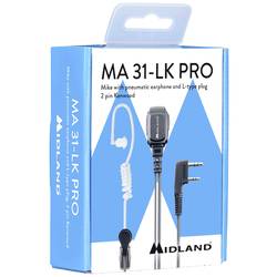 Midland headset MA 31-LK Pro Security Headset, Kenwood C1497.01