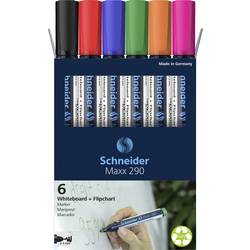 Schneider Schreibgeräte Whiteboard-Marker Maxx 290 6er Set sortiert, 5+1 Aktion 129096 popisovač na bílé tabule 6 ks