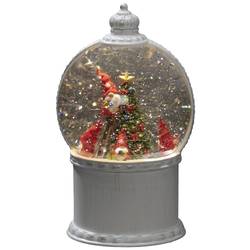 Konstsmide 4300-200 LED svítilna Santa Claus teplá bílá LED bílá naplněné vodou, časoměřič